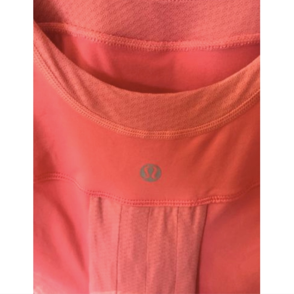 Lululemon Tank Top- Coral- Size 6 - Picture 1 of 5
